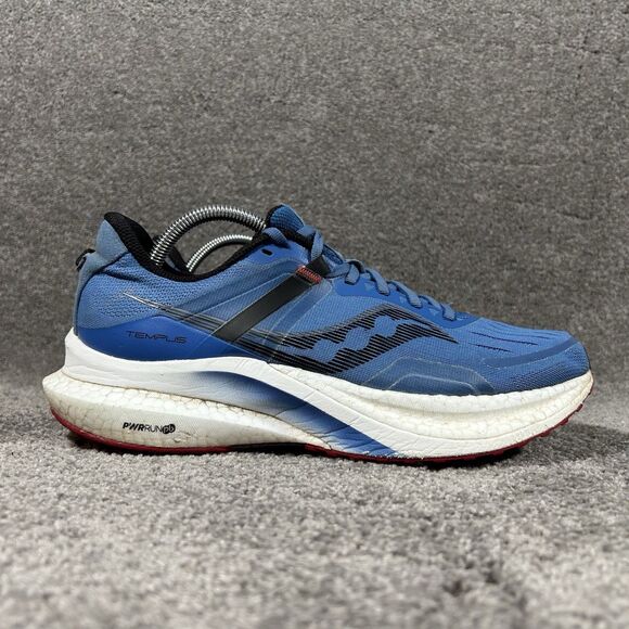 Saucony Tempus S20720-18 Blue Athletic Running Shoes Sneakers Mens Size 10 - Picture 1 of 13